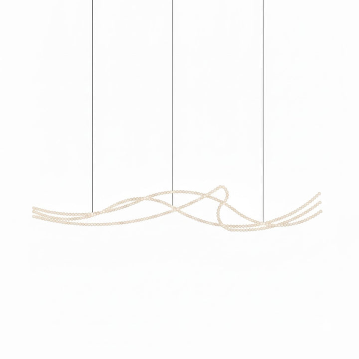 Pearl Necklace Balls Chandelier - Vakkerlight