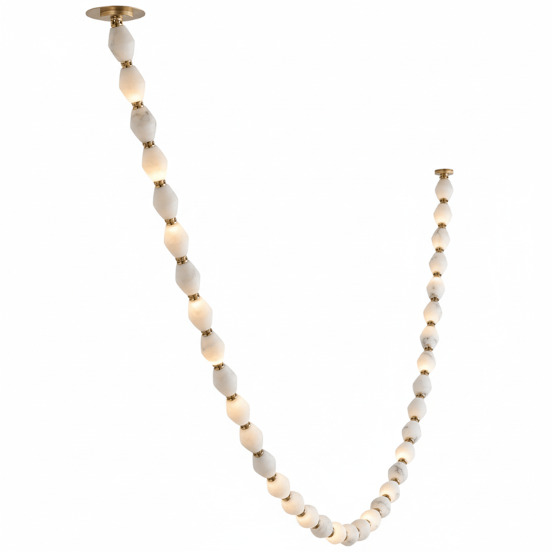 Glass Chain Chandelier - Vakkerlight