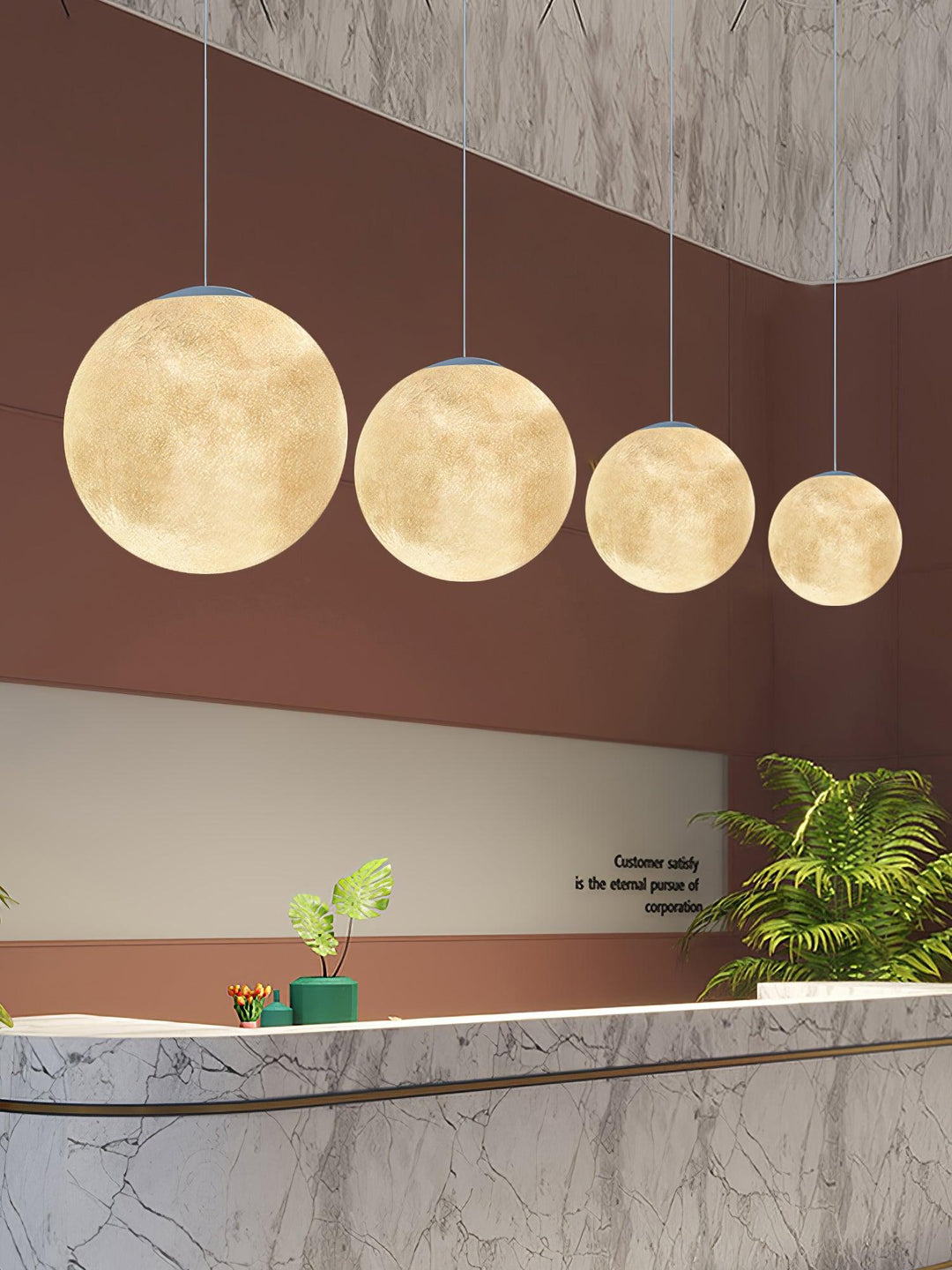 Planet Shape Pendant Lamp - Vakkerlight