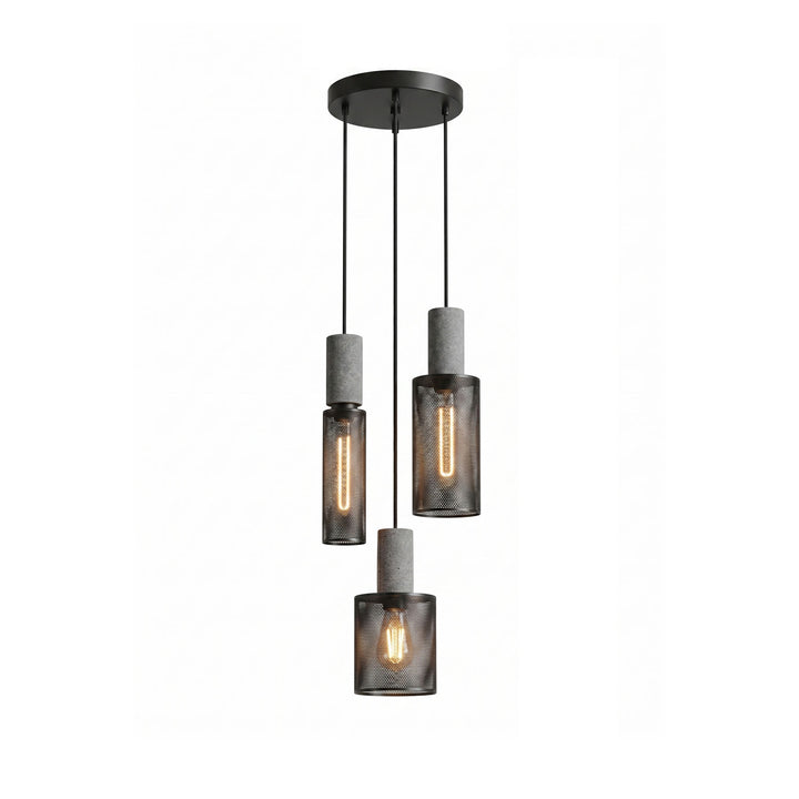 Cement Mesh Pendant Light - Vakkerlight