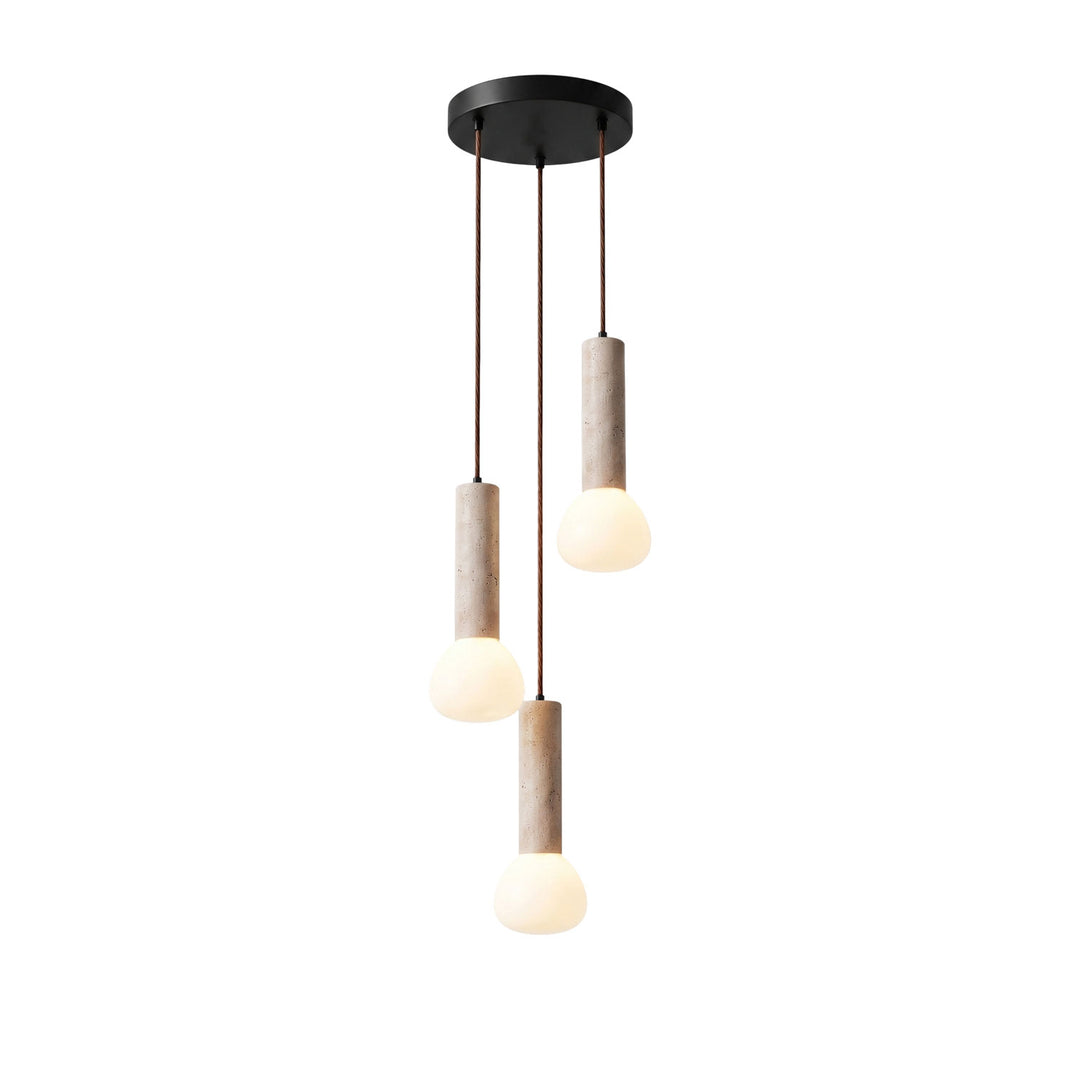 Matchstick Travertine Pendant Lamp - Vakkerlight