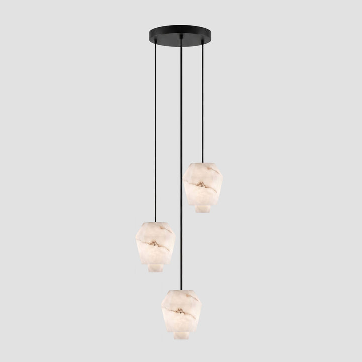 Elvian Alabaster Pendant Light - Vakkerlight