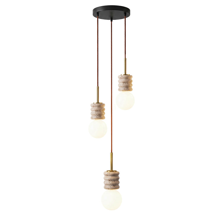 Alvia Travertine Pendant Lamp