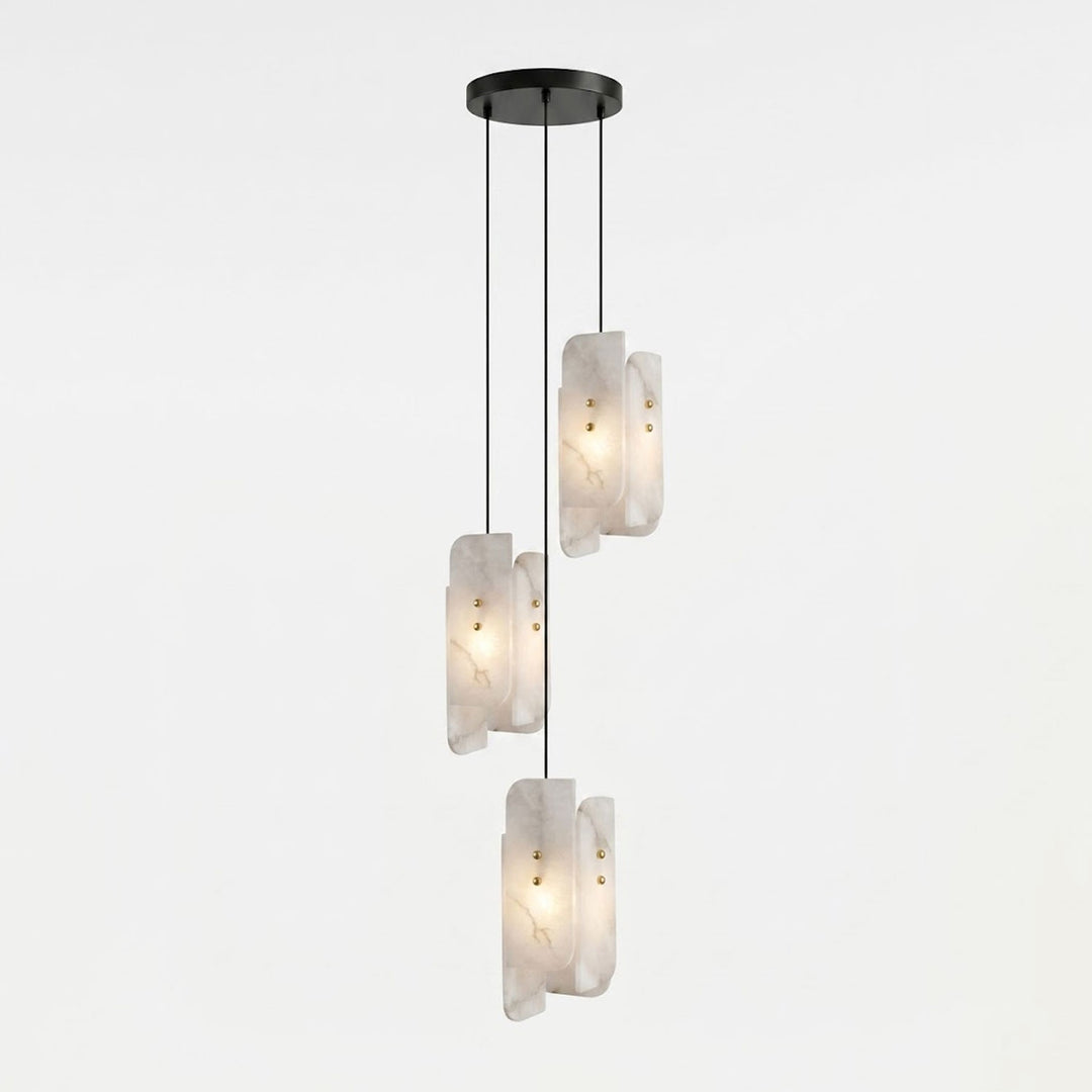 Megalith Mini Alabaster Pendant Light - Vakkerlight