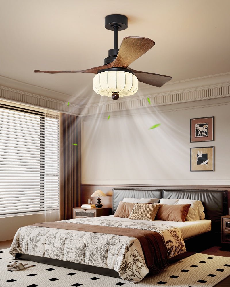 Elira Vintage Ceiling Fan Light - Vakkerlight