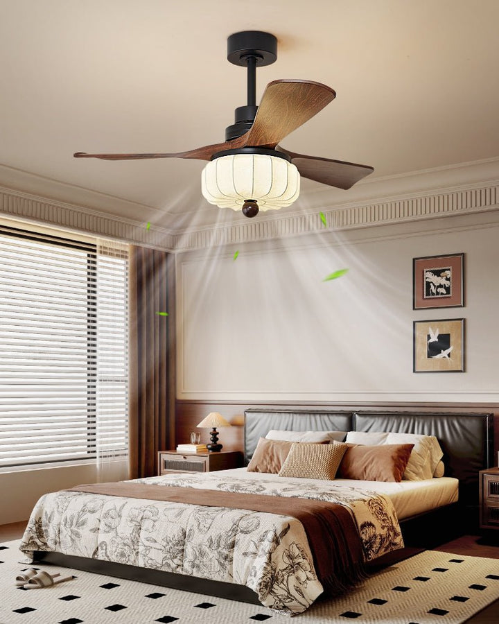 Elira Vintage Ceiling Fan Light - Vakkerlight