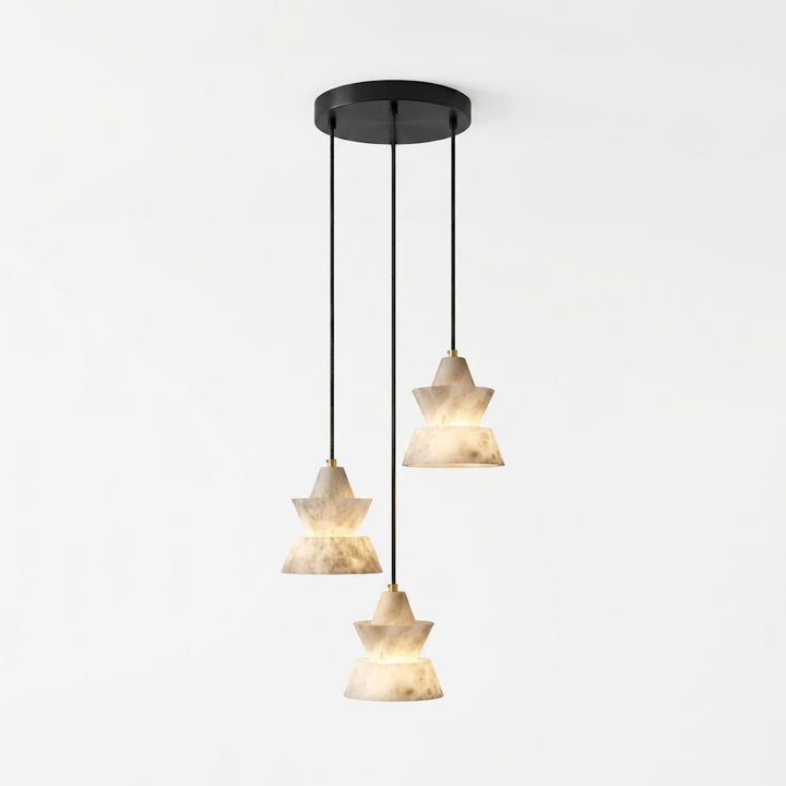 Trivola Alabaster Pendant Light - Vakkerlight