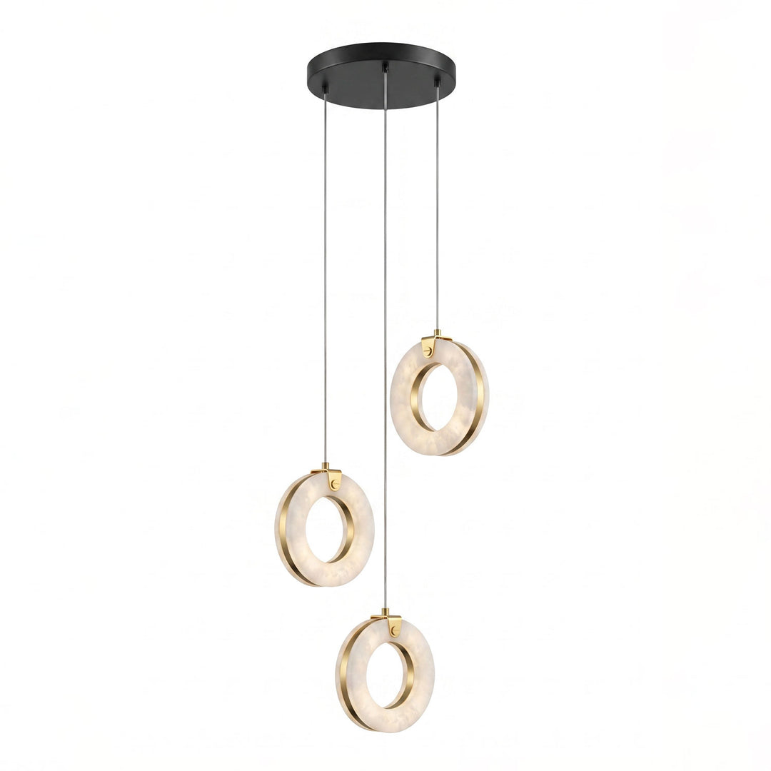 Alabaster Ring Pendant Light - Vakkerlight