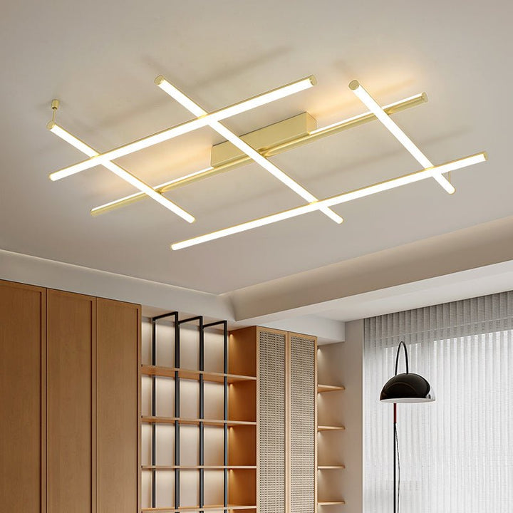 Geometric Linear Ceiling Lamp - Vakkerlight