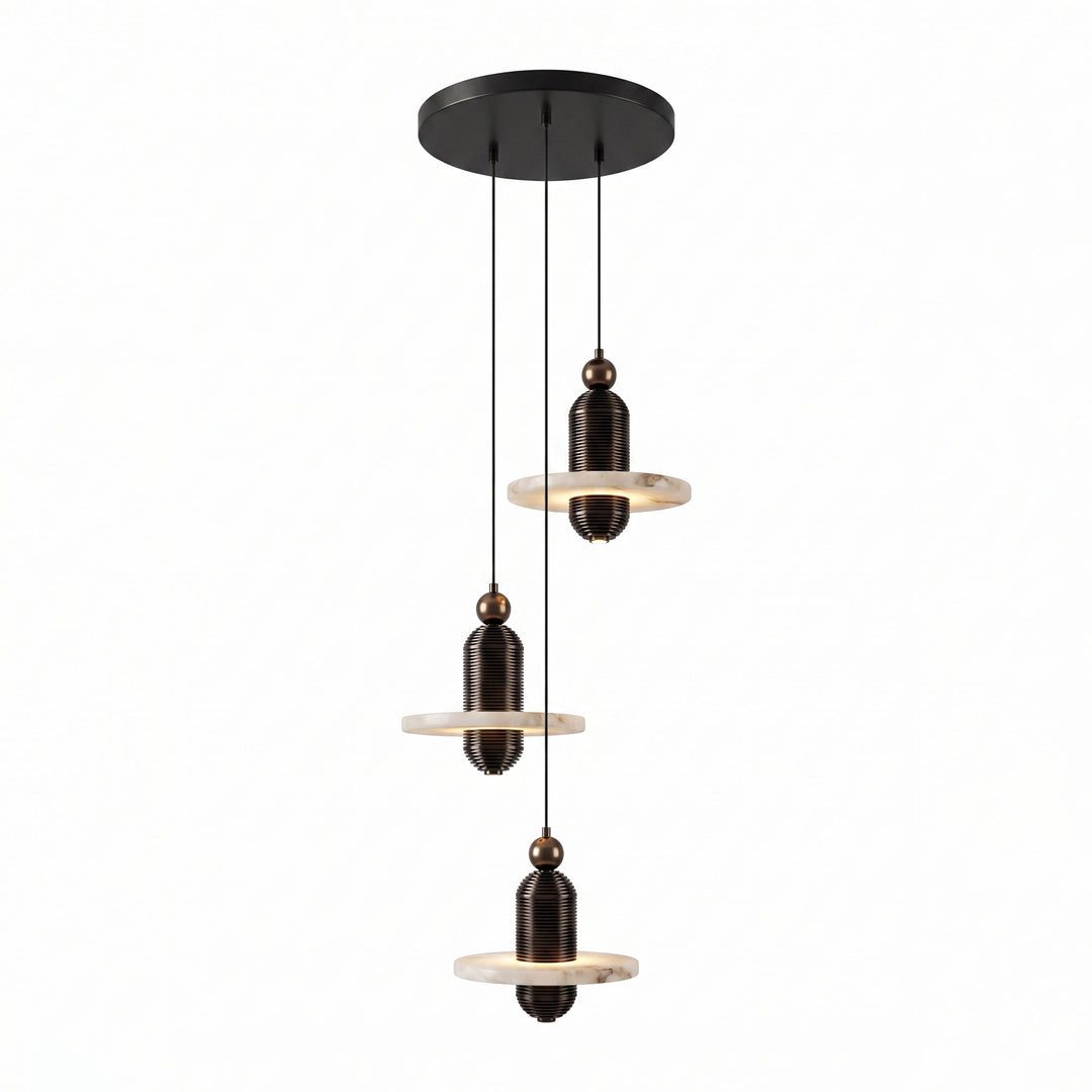 Saturn Alabaster Pendant Light - Vakkerlight