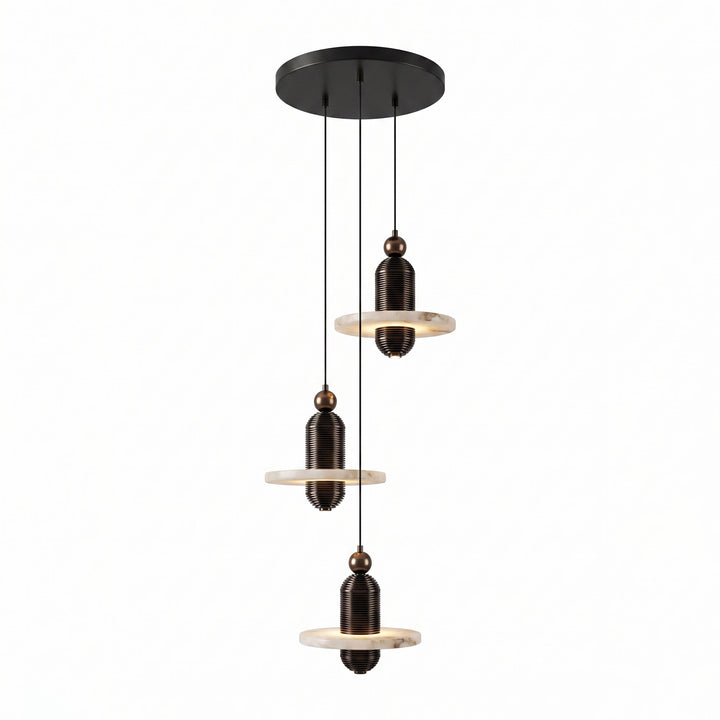 Saturn Alabaster Pendant Light - Vakkerlight