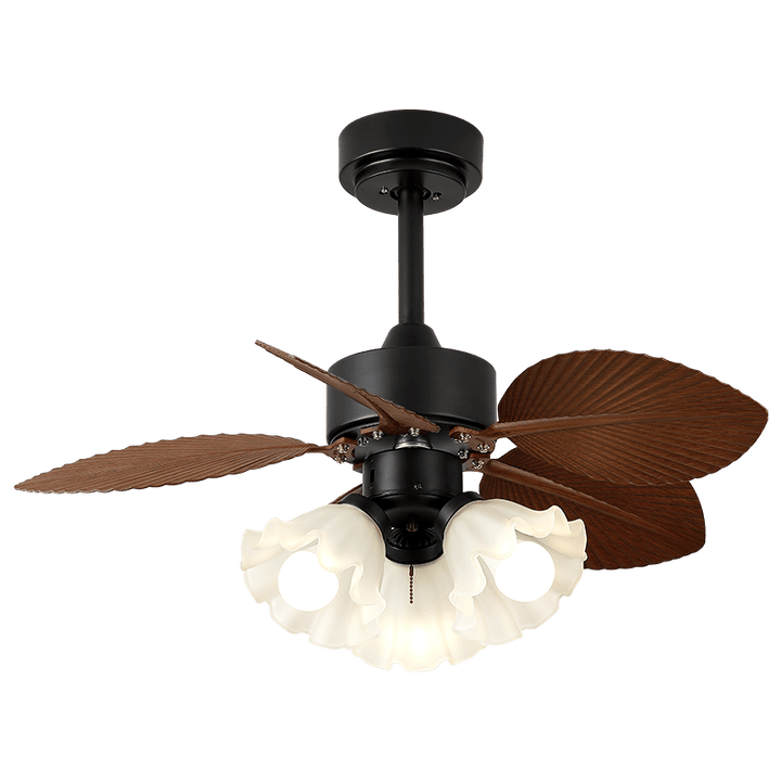 Floriva Leaf Ceiling Fan Light - Vakkerlight