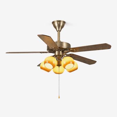Brielle Vintage Deckenleuchte mit Ventilator