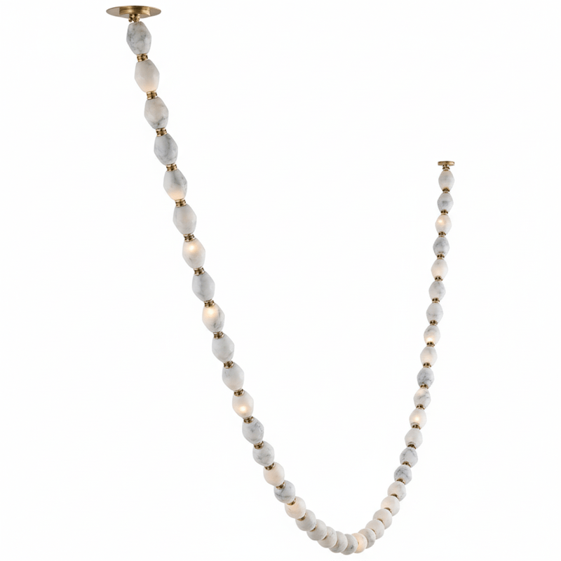 Glass Chain Chandelier - Vakkerlight