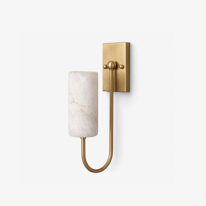 Wishbone Alabaster Wall Sconce