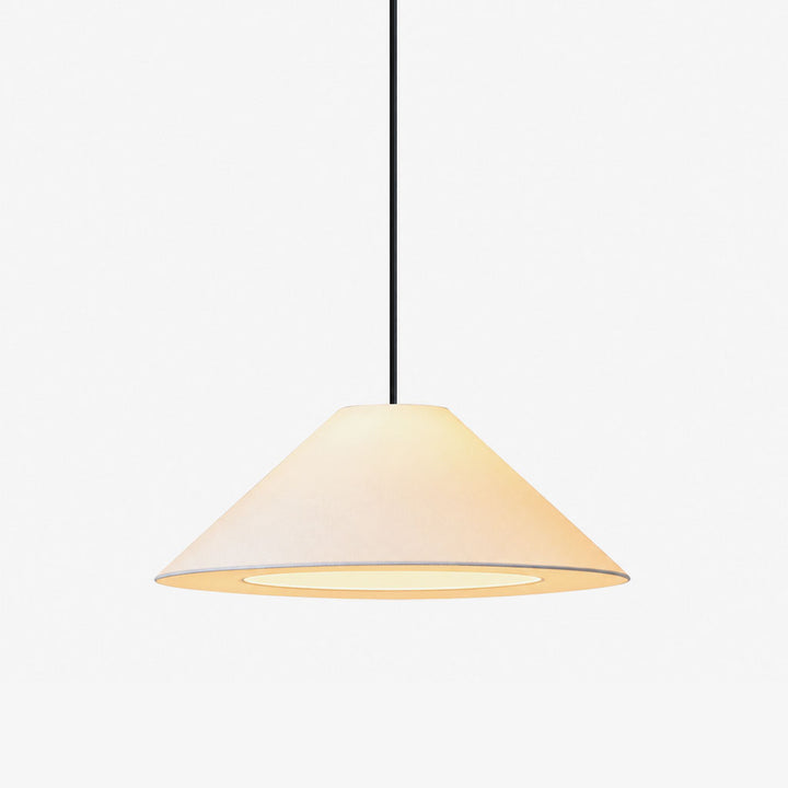 Brim Fabric Cone Pendant Lamp