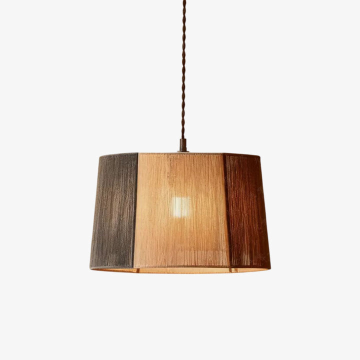 Cordova Rope Drum Pendant Light