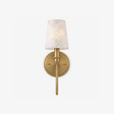 Harp Alabaster Wall Sconce