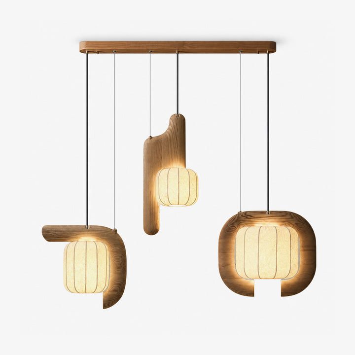 Bough Fluted Paper Pendant Lamp