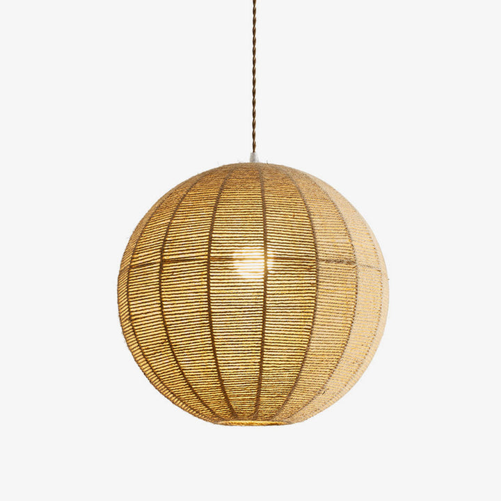 Atlas Rope Globe Pendant Lamp
