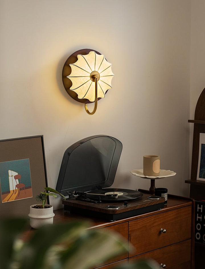 Elowen Fabric Wall Light - Vakkerlight