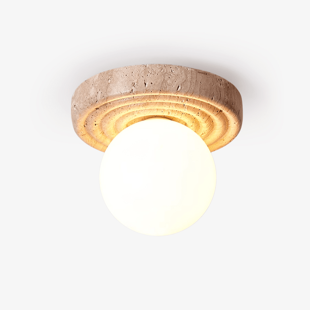 Elira Travertine Ceiling Light - Vakkerlight