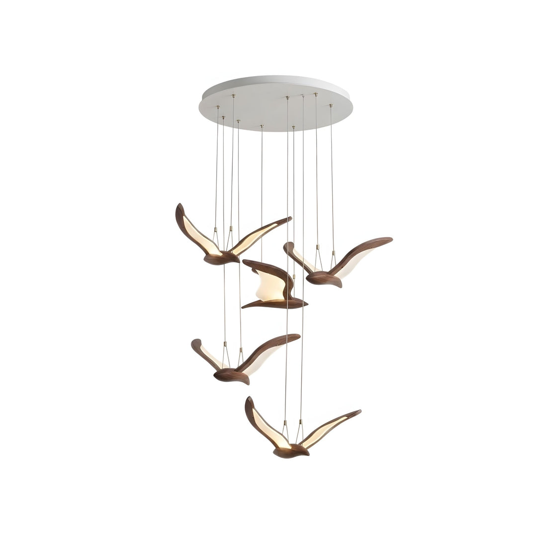 Warbler Chandelier - Vakkerlight