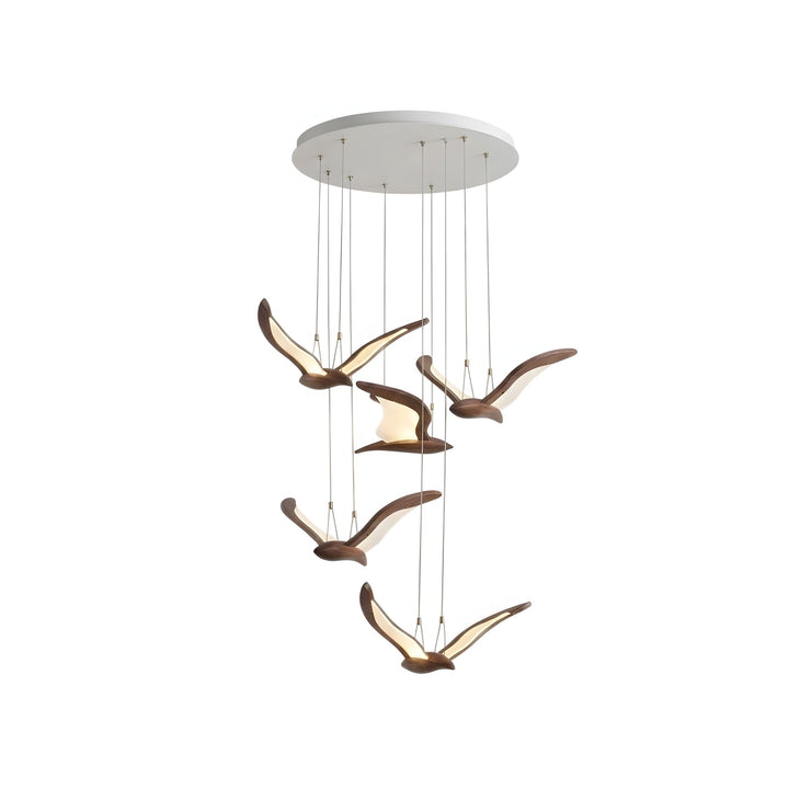Warbler Chandelier - Vakkerlight