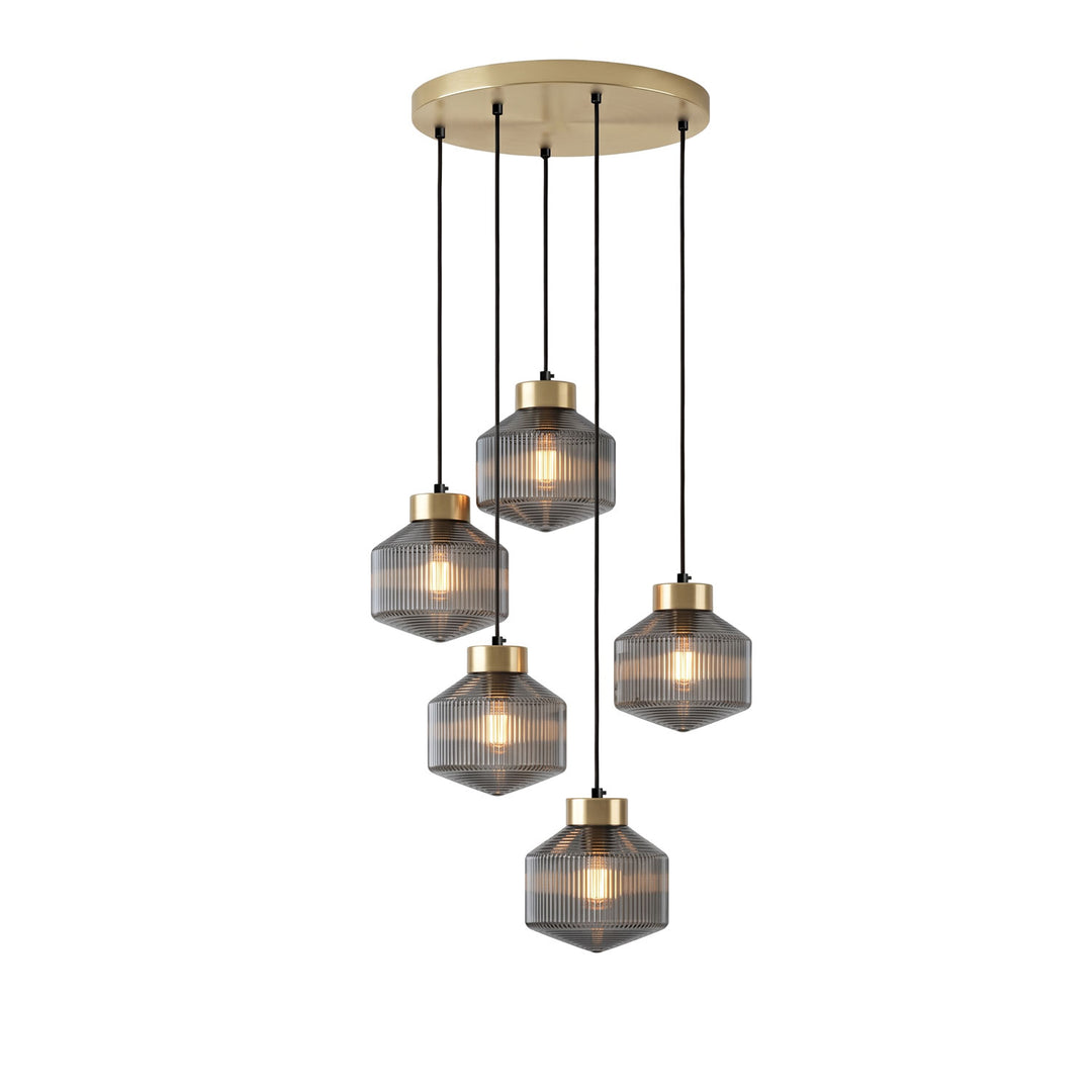 Striped Spinning Top Pendant Light - Vakkerlight