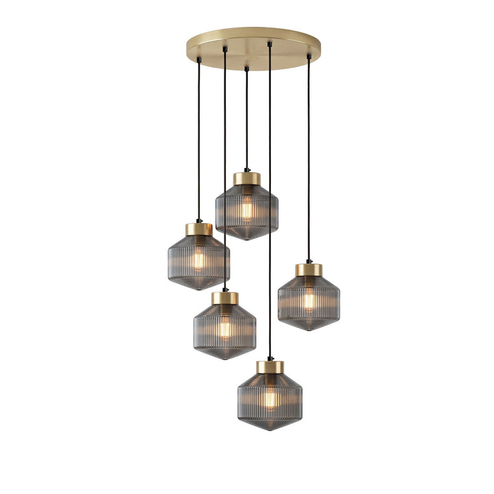 Striped Spinning Top Pendant Light - Vakkerlight