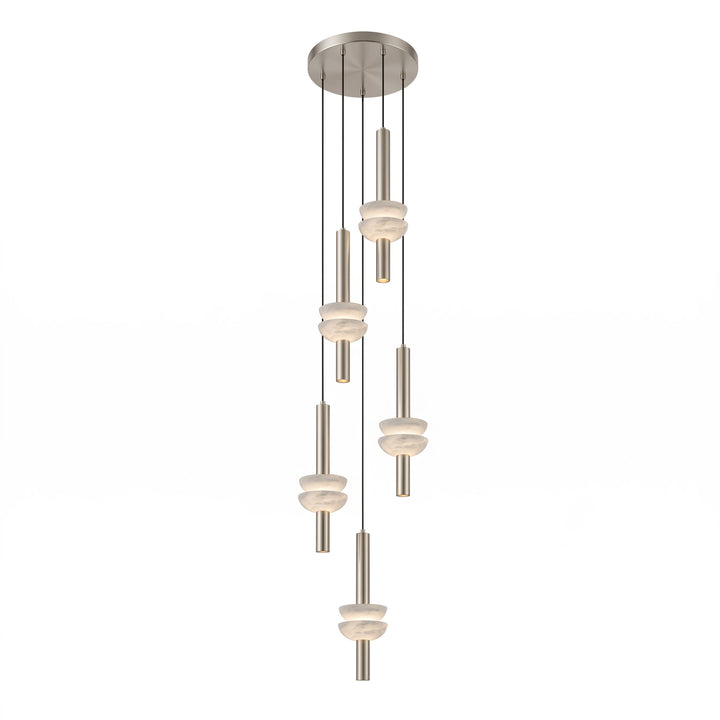 Alabaster Column Pendant Lamp - Vakkerlight