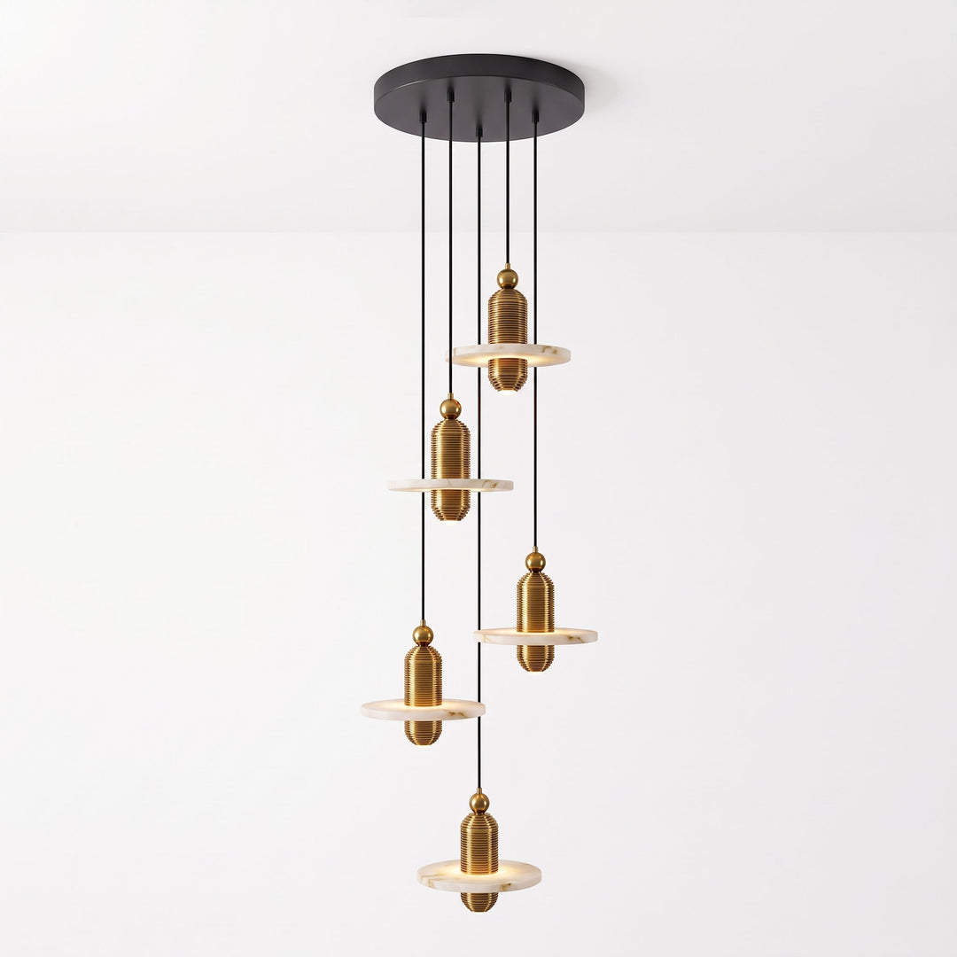 Saturn Alabaster Pendant Light - Vakkerlight