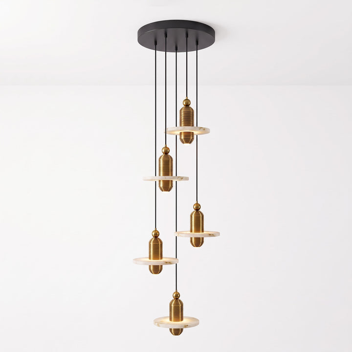 Saturn Alabaster Pendant Light - Vakkerlight