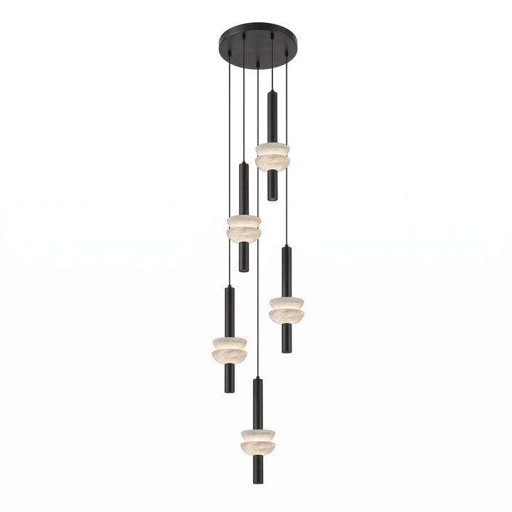 Alabaster Column Pendant Lamp - Vakkerlight