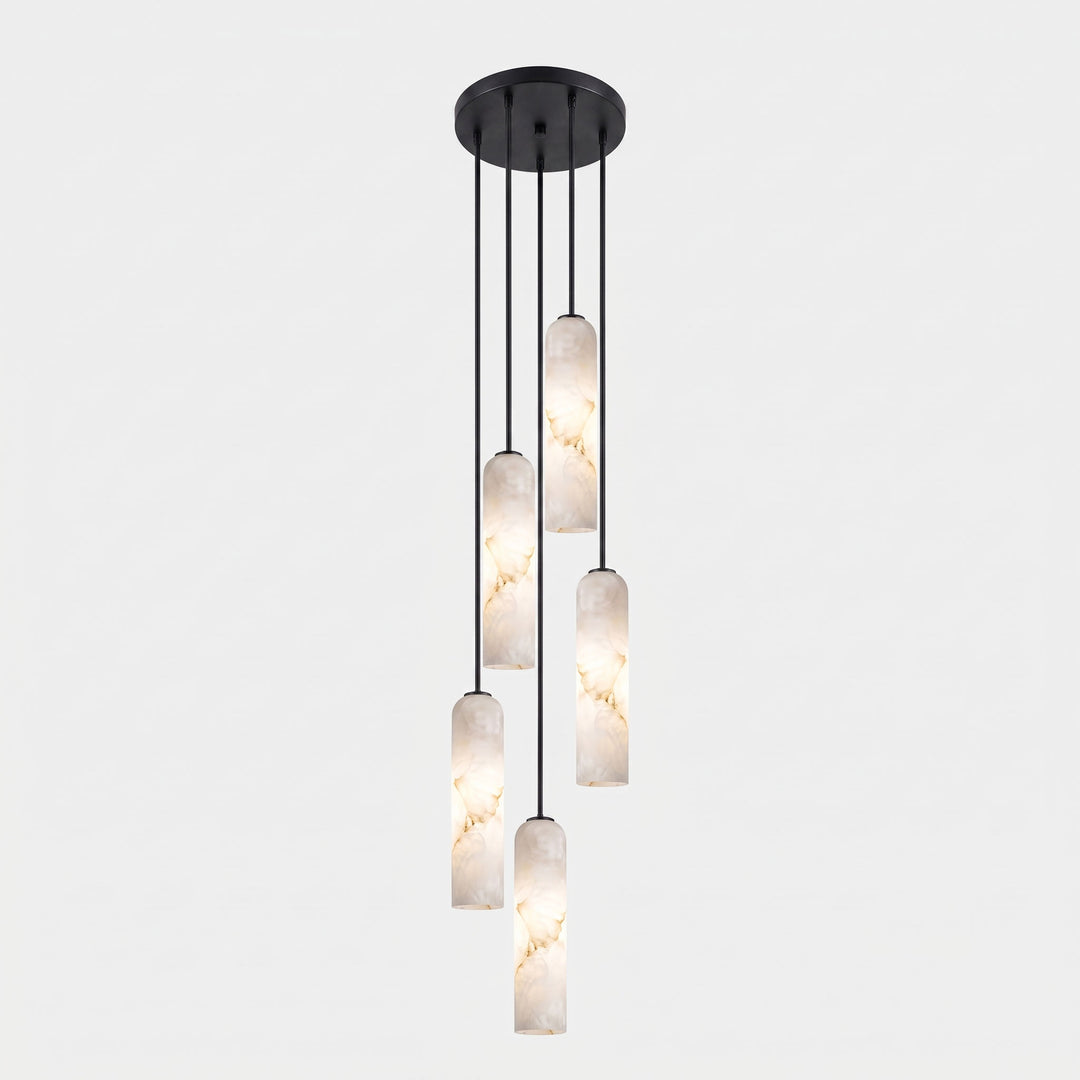 Alabaster Cylinder Pendant Light - Vakkerlight