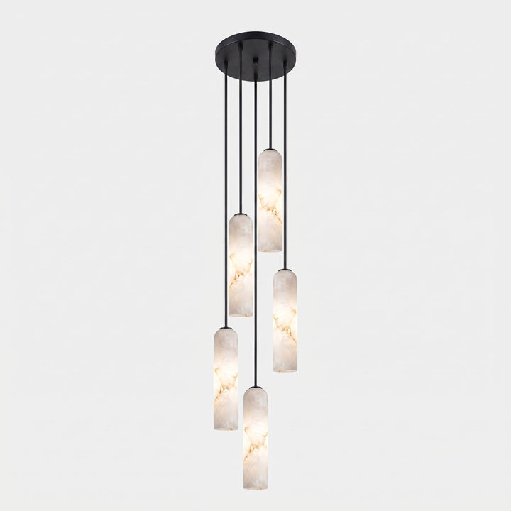 Alabaster Cylinder Pendant Light - Vakkerlight