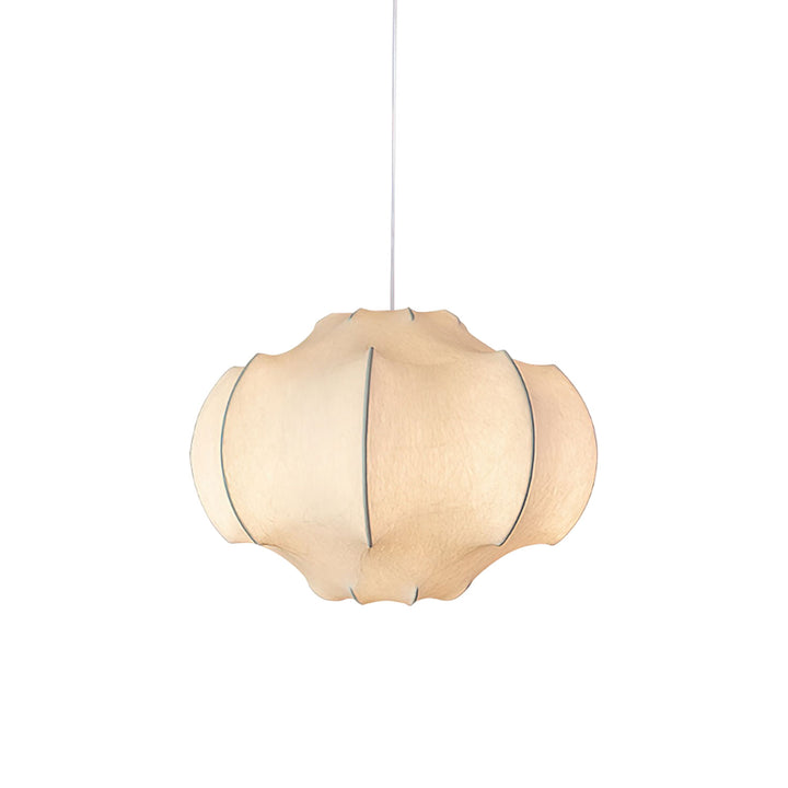 Silken Lotus Silk Pendant Lamp - Vakkerlight
