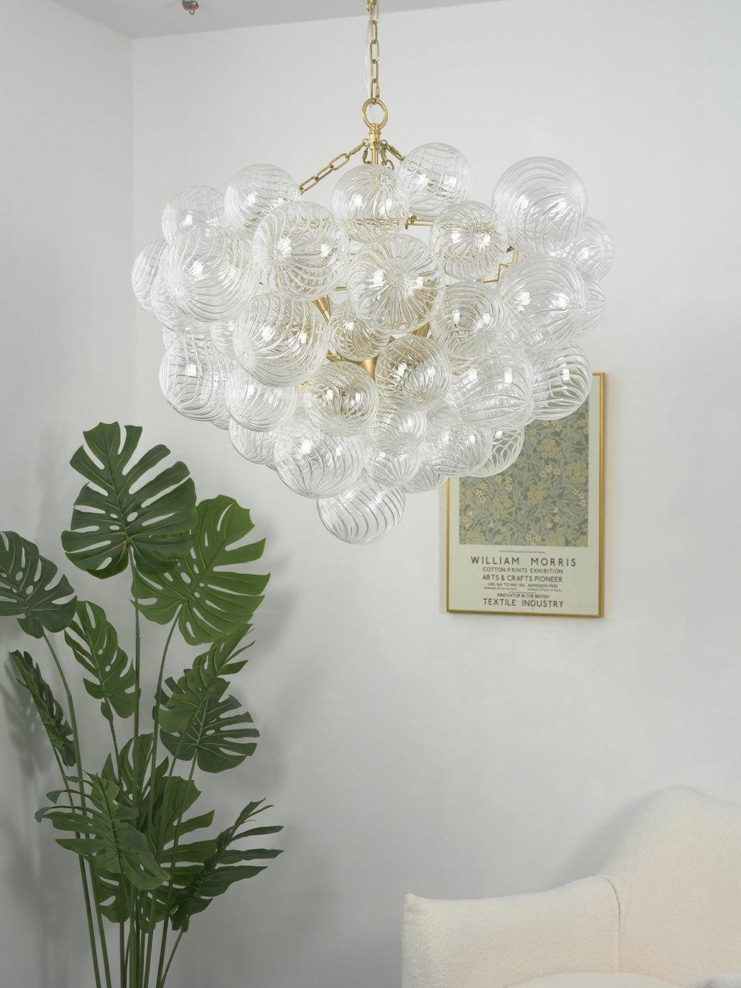 Glass Ball Bubbles Chandelier - Vakkerlight