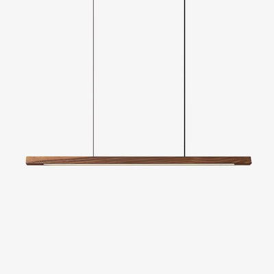 Pendente Linear em Madeira