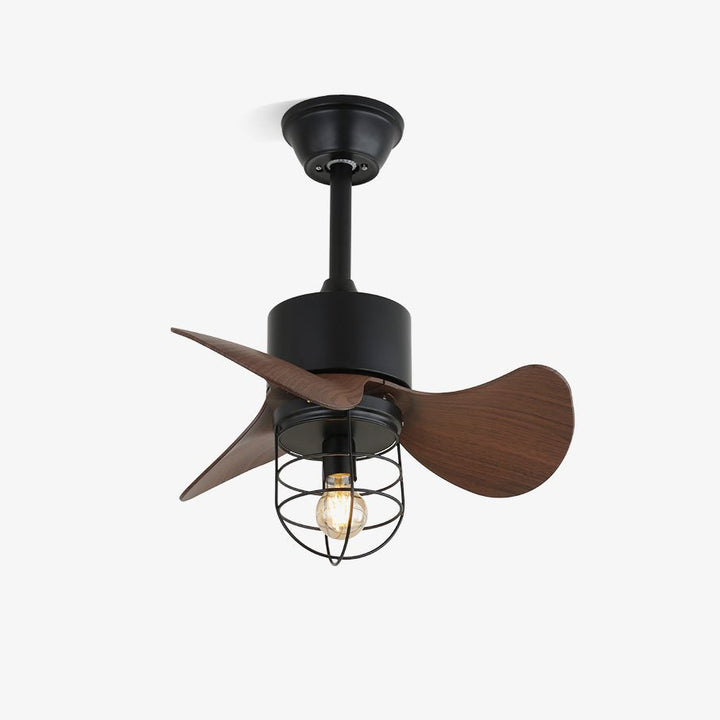 Loft Blade Cage Ceiling Fan Light - Vakkerlight