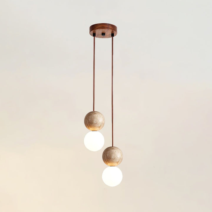 Camille Travertine Pendant Light - Vakkerlight