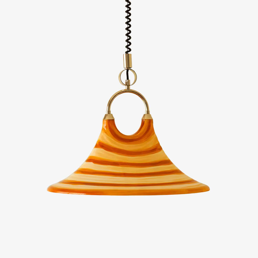 Solari Swirl Glass Pendant Light - Vakkerlight
