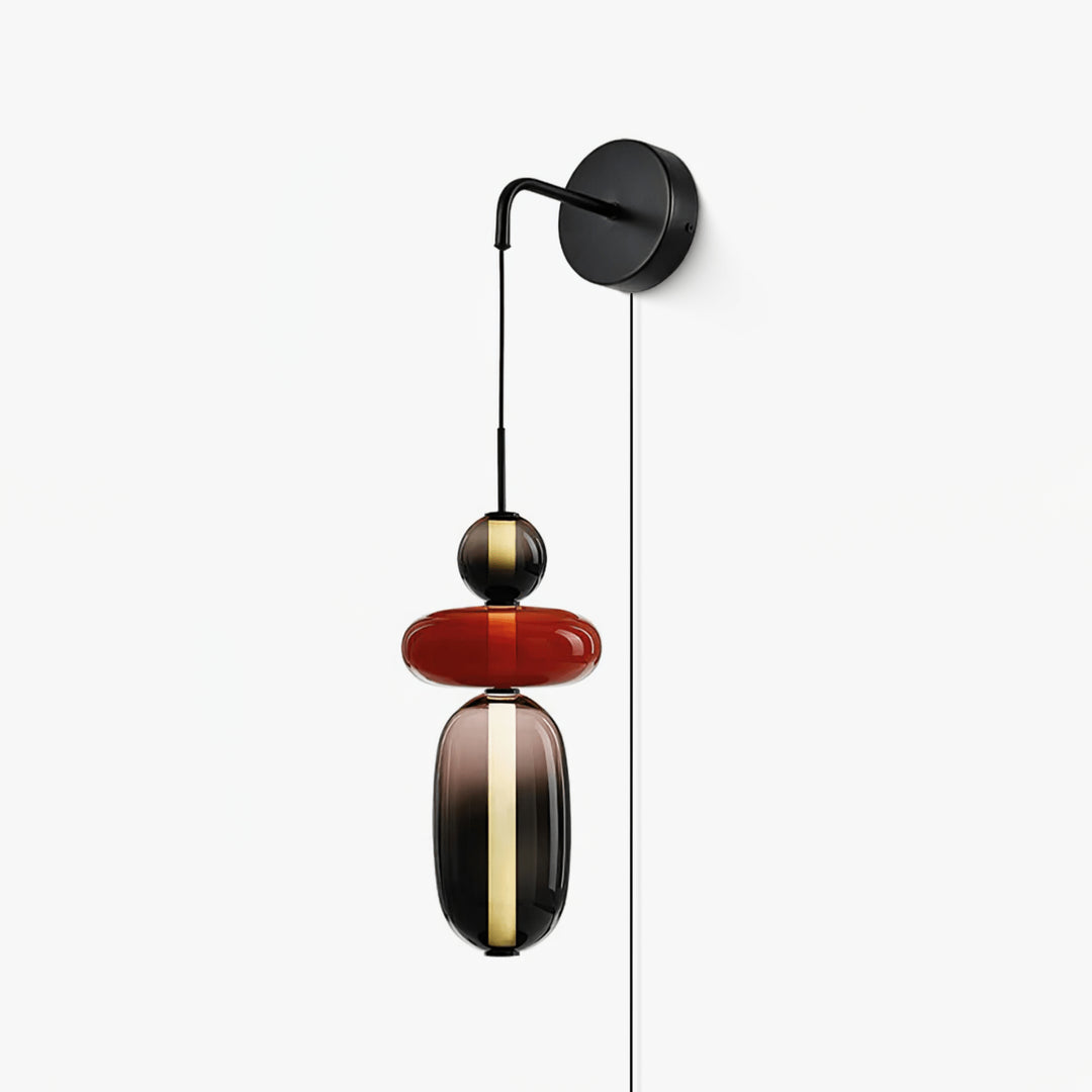 Candied Glass Plug - in Wall Light - Vakkerlight