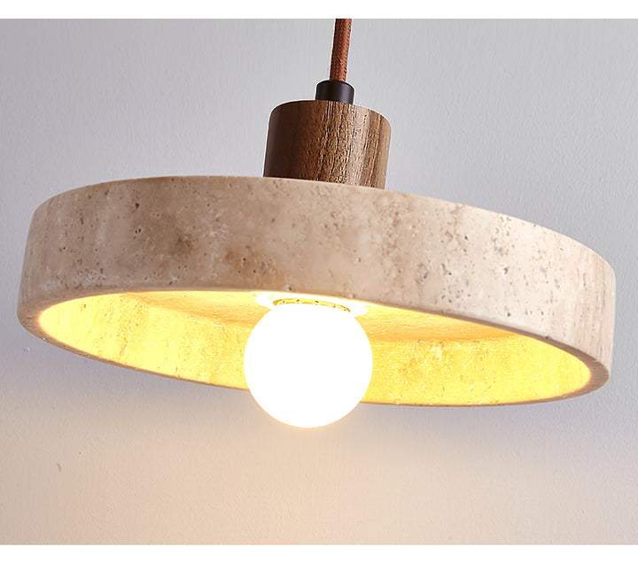 Piedra Travertine Pendant Light - Vakkerlight