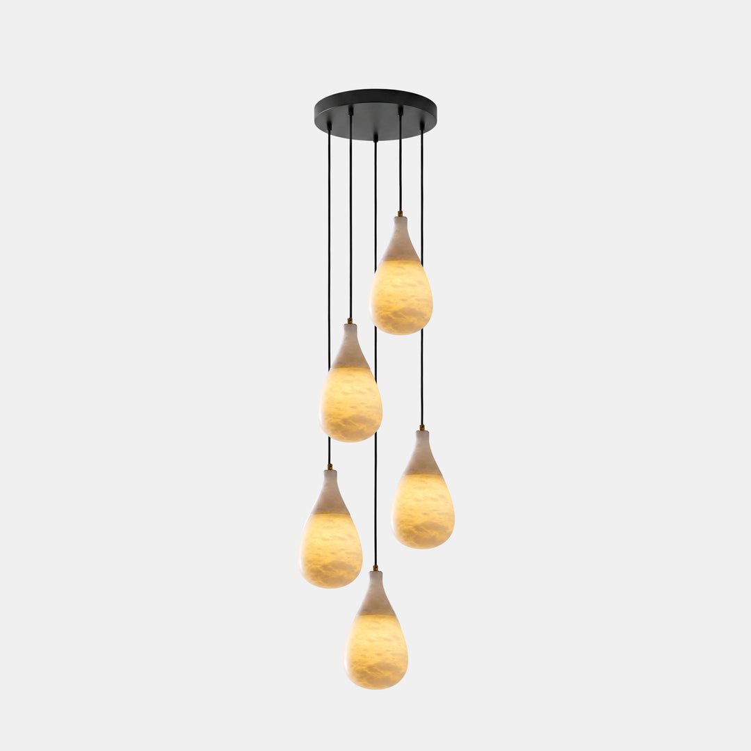 Alabaster Raindrop Pendant Light - Vakkerlight