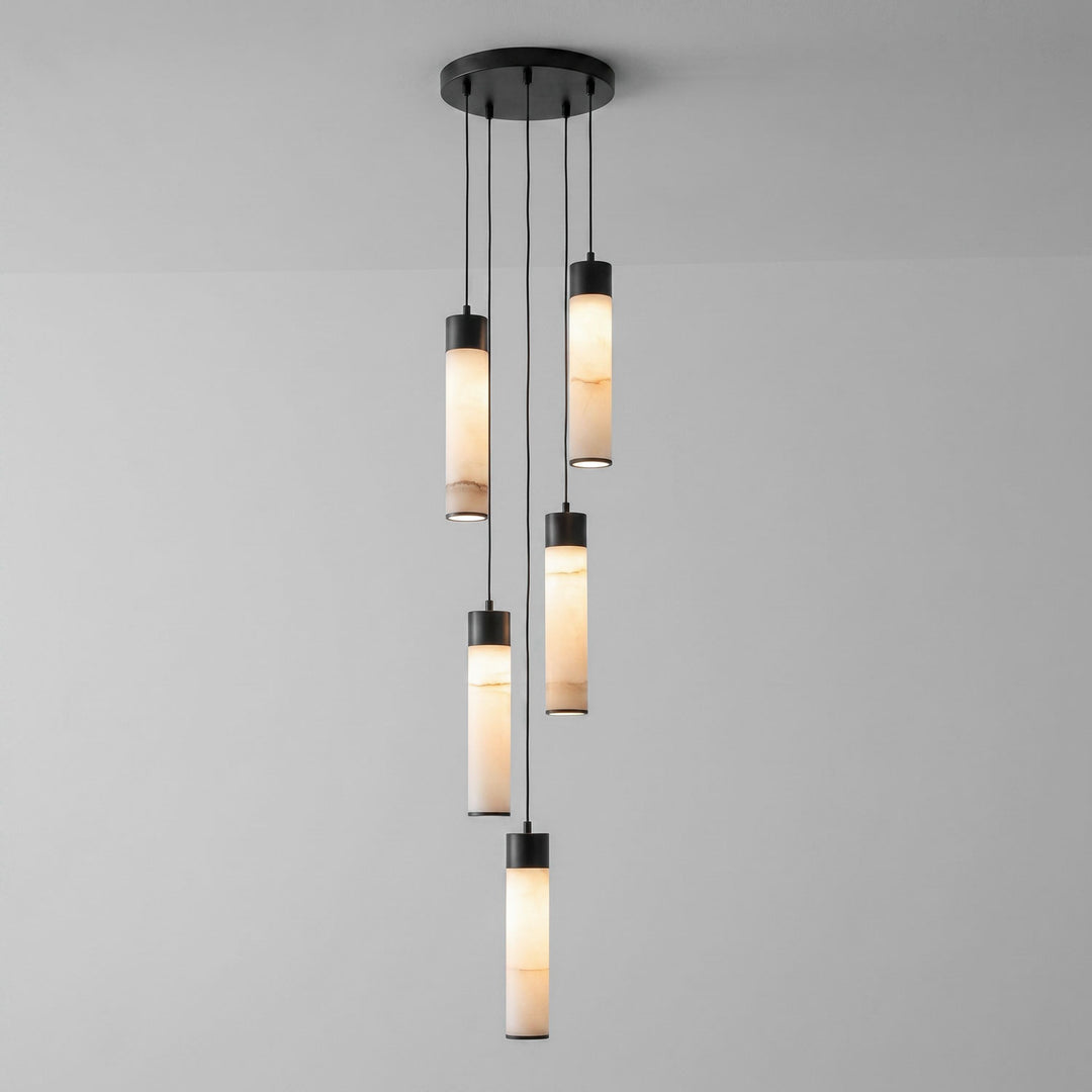 Alabaster Tala Brass Pendant Lamp - Vakkerlight