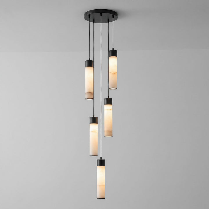 Alabaster Tala Brass Pendant Lamp - Vakkerlight