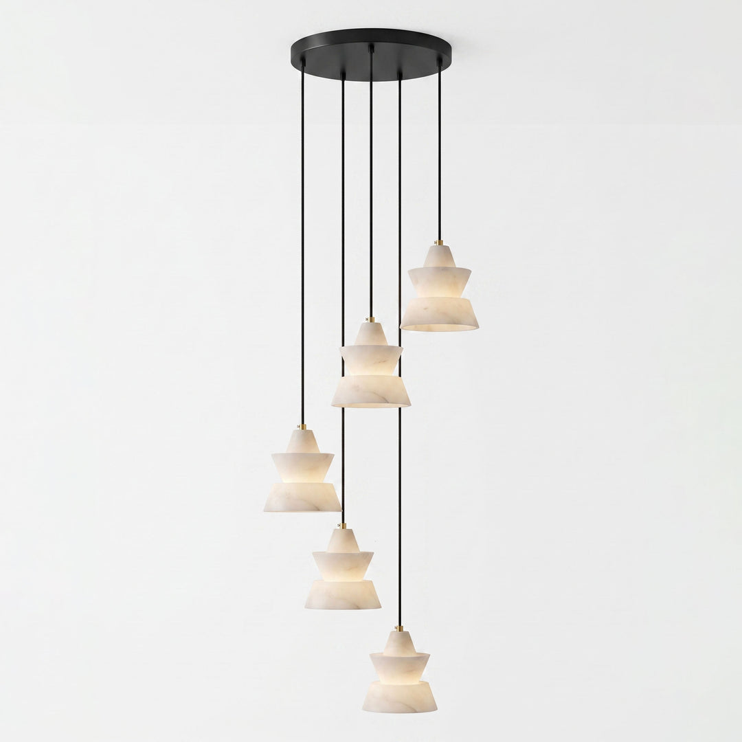Trivola Alabaster Pendant Light - Vakkerlight