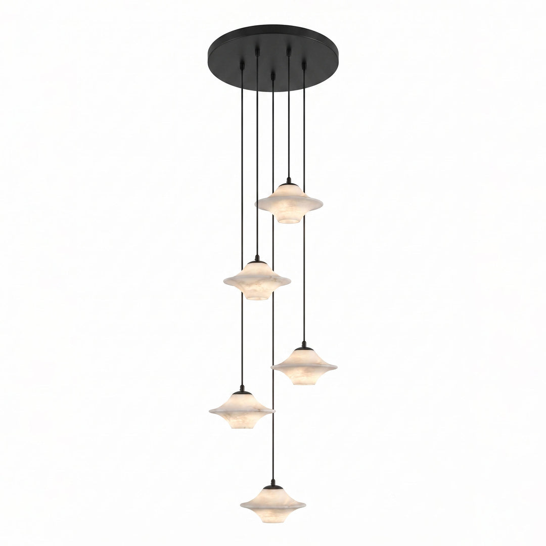 Saucer Alabaster Pendant Light - Vakkerlight