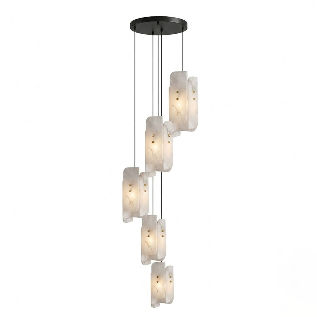 Megalith Mini Alabaster Pendant Light - Vakkerlight